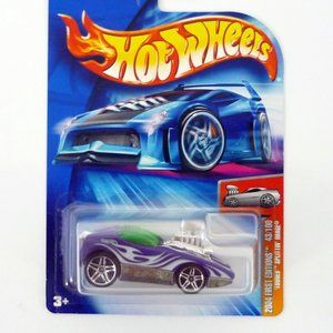 Hot Wheels Tooned Splittin Image #043 First Editions 43/100 Purple Die-Cast 2004